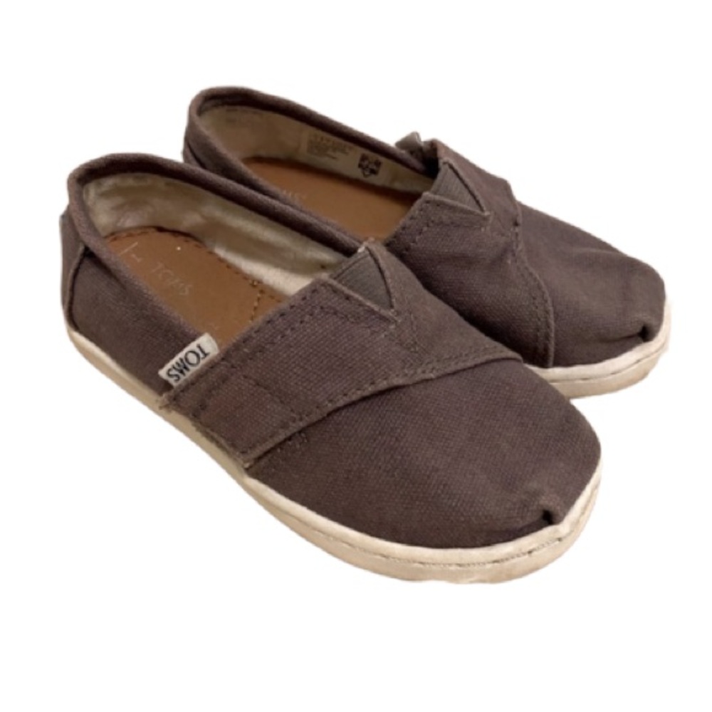 Toms Tiny Alpargata Canvas Shoes